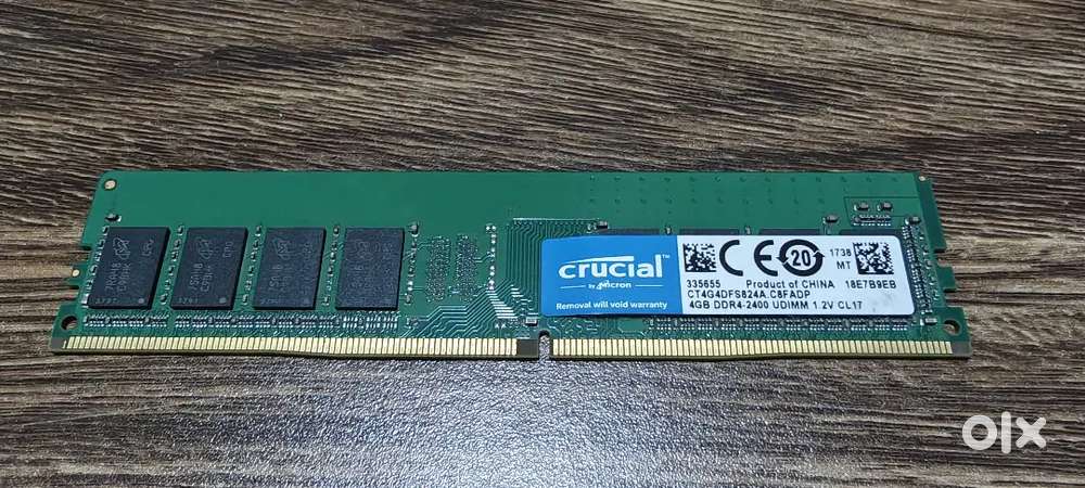 CRUCIAL 4GB DDR4 RAM For Sell