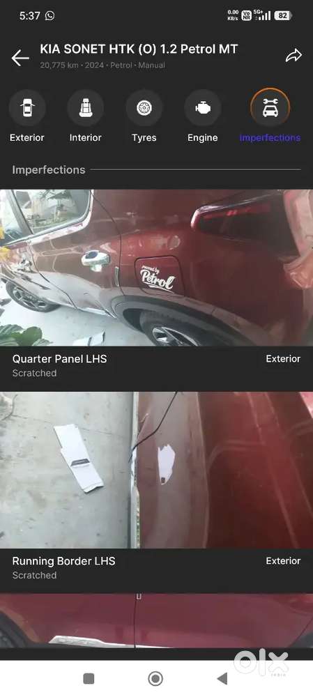 Kia Sonet Htk 2024 Drive