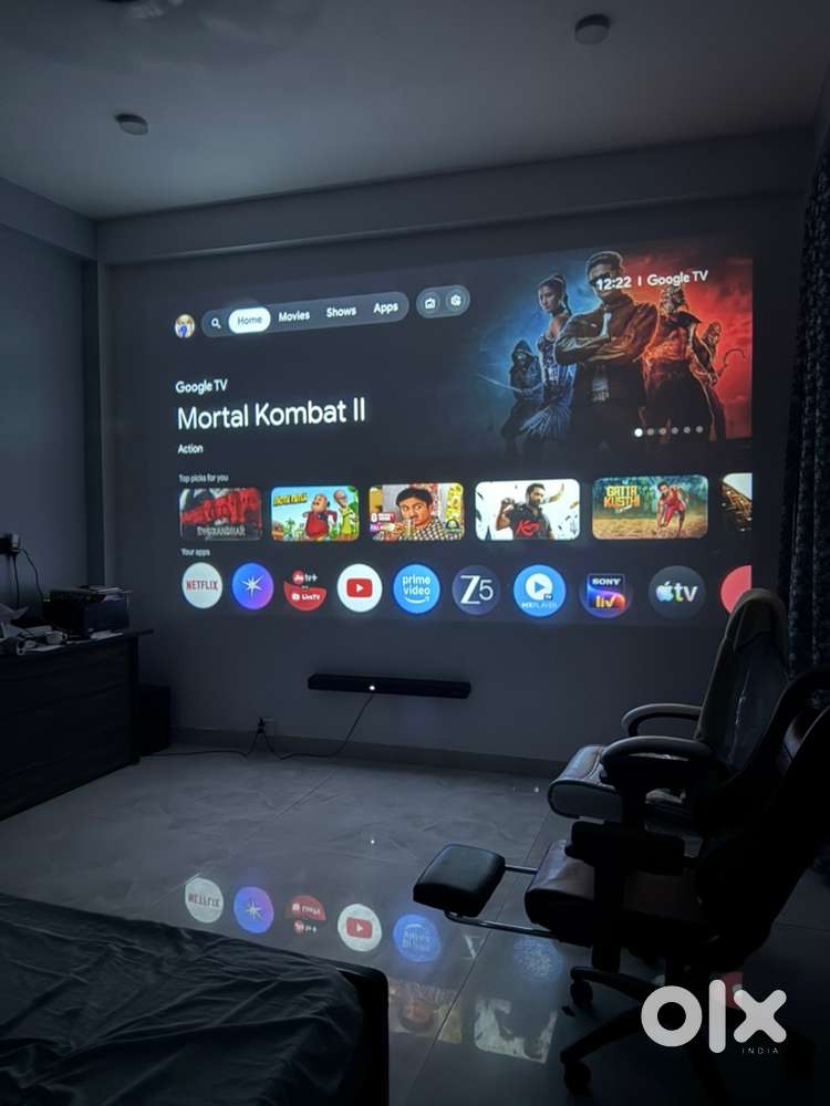 GOOGLE TV projector yuva blaze plus under warranty 1month old watcho