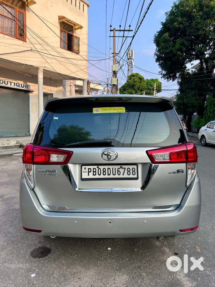 Toyota Innova Crysta 2017 Last