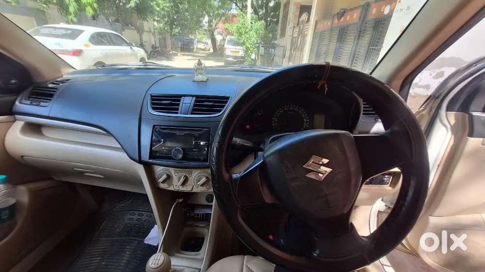 White Swift Dzire Diesal 2018