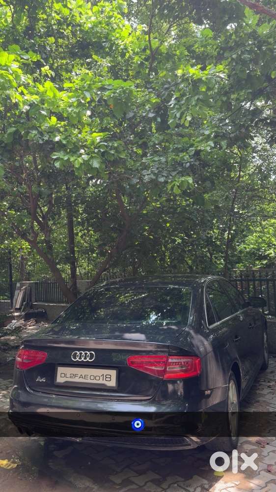 Audi A4 Vip No Plate