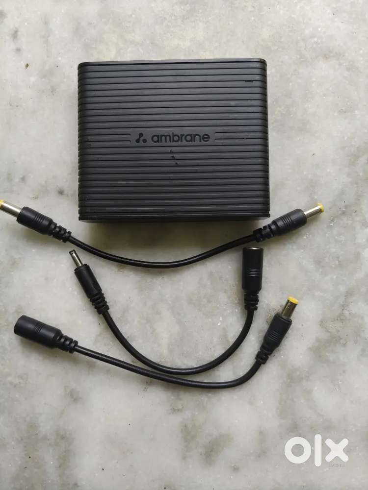 Ambrane Mini Powerbank/UPS 12V WiFi Router Modem, Backup Upto 5 Hours,