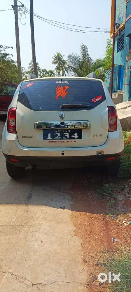 Renault Duster 2012 Fancy Number 1234
