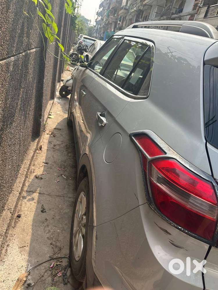 Hyundai Creta Sx+ 2016 Petrol Silver