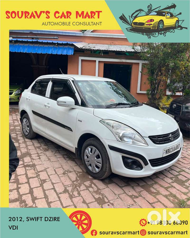 Maruti Suzuki Swift Dzire Vdi, 2012, Diesel