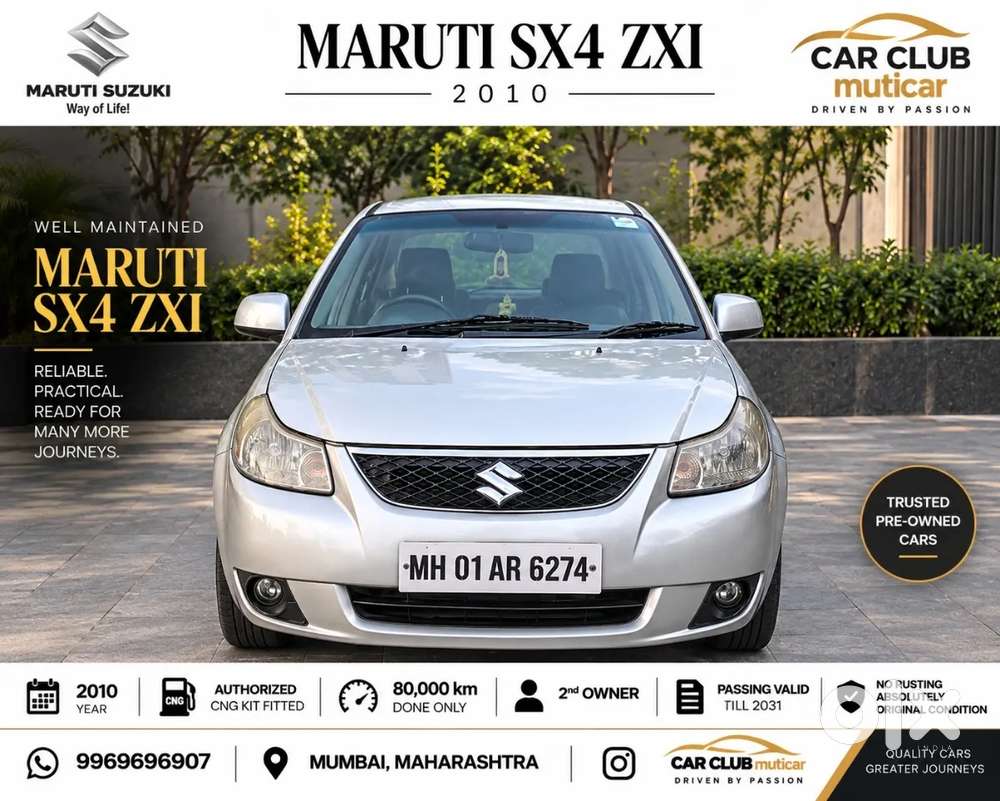 Maruti Suzuki Sx4 Zxi Mt Bsiv, 2010, Petrol
