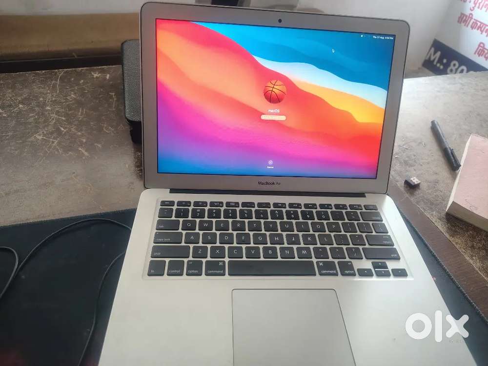 Back Book Air CORE i5 4th Gen 128GB SSD Good Battery backup