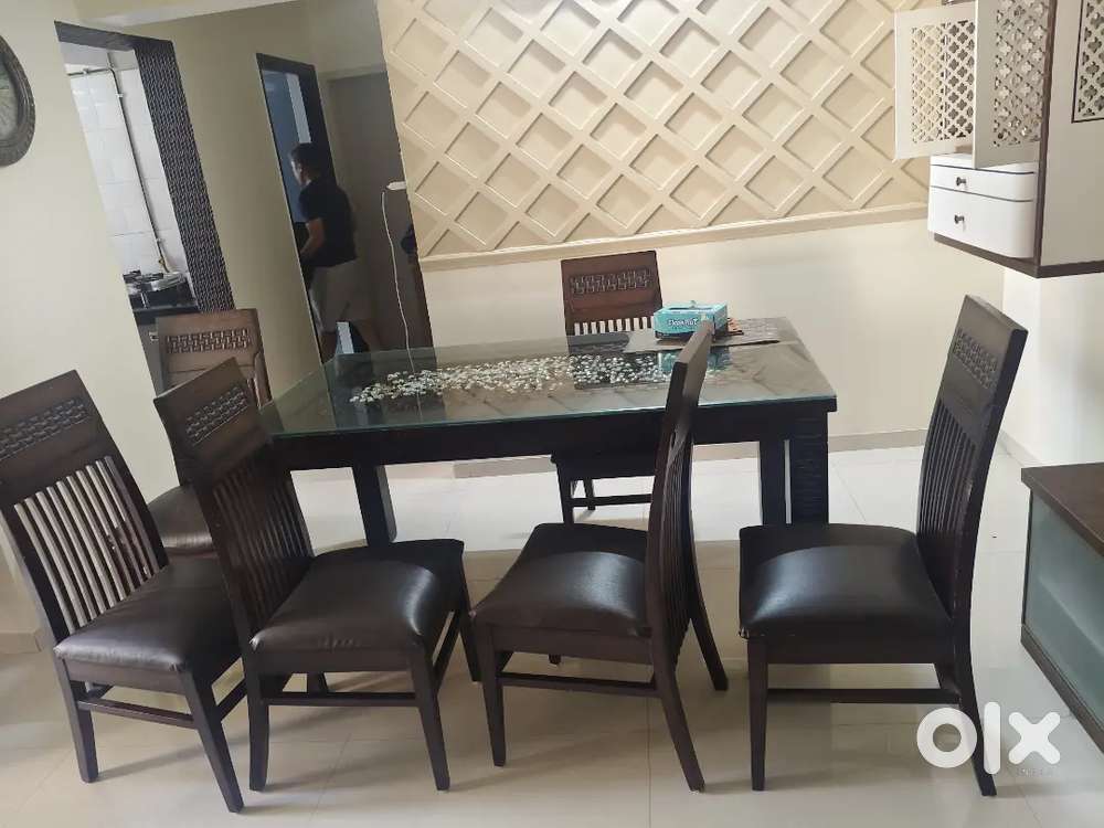 6 chair dining table