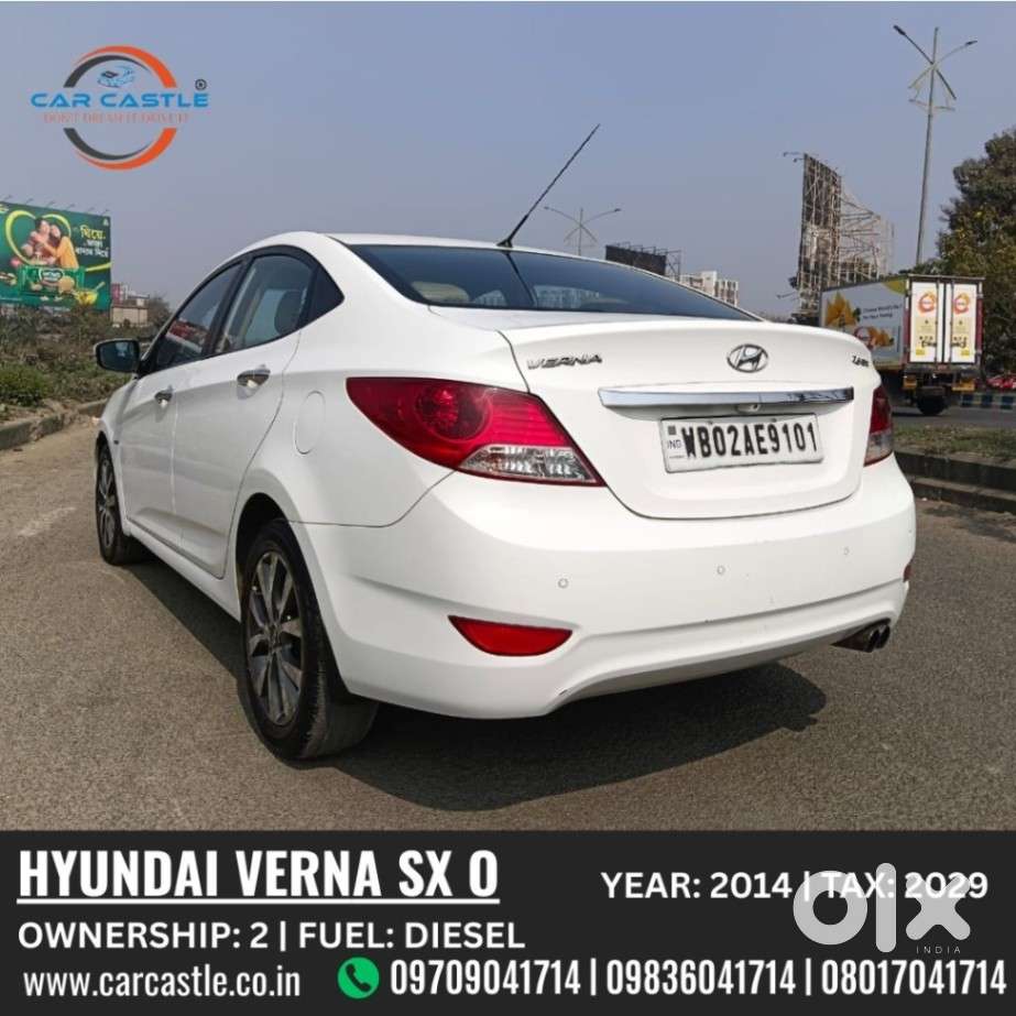 Hyundai Verna Sx Option, 2014, Diesel