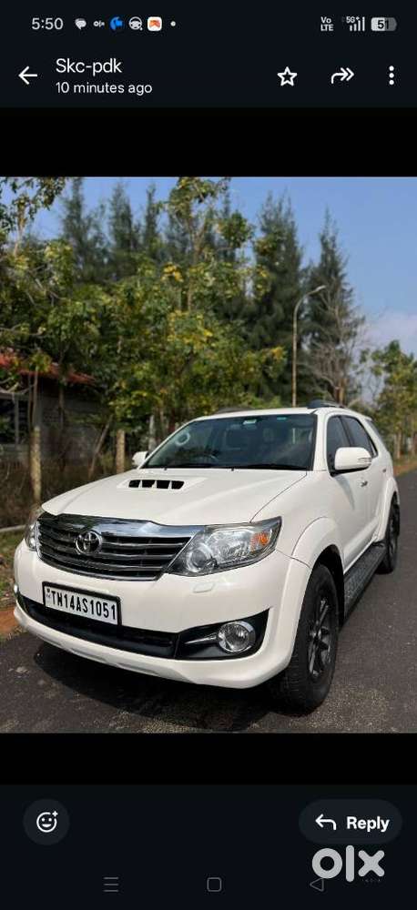 Toyota Fortuner, 2015, Diesel