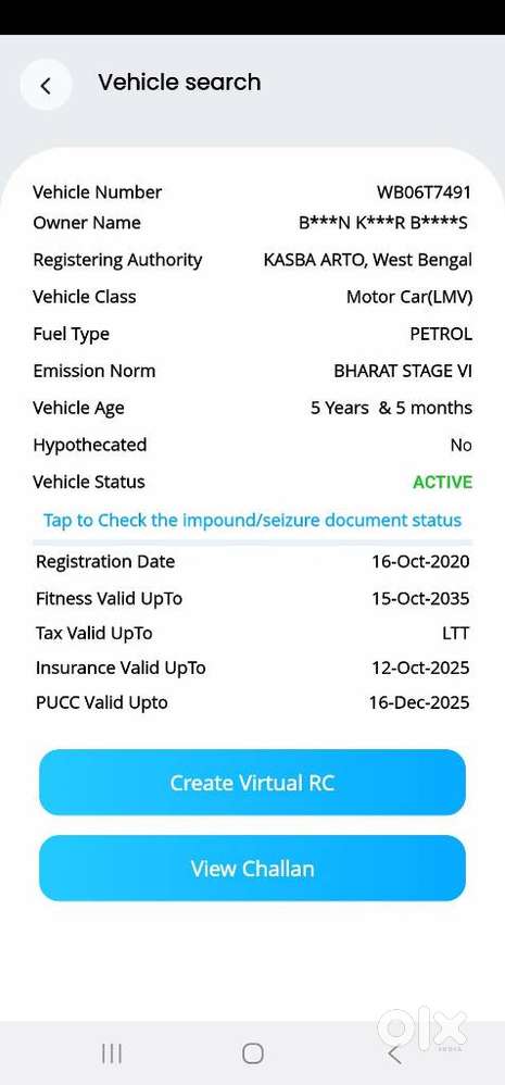 Renault Kwid 1.0 Rxl (o), 2020, Petrol