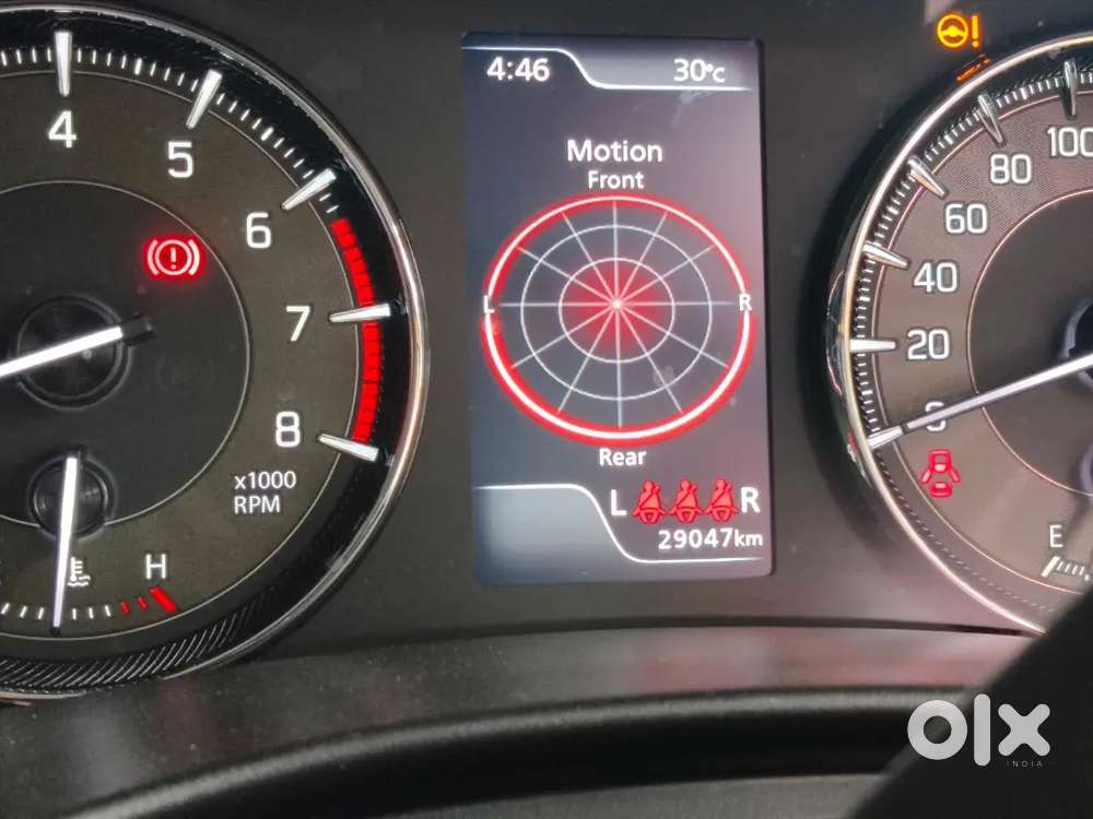 Toyota Glanza 2024 Petrol 30000 Km Company Service Record