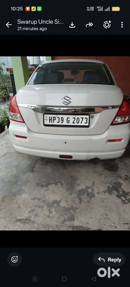 Maruti Suzuki Dzire 2012 Diesel Car
