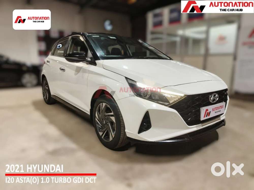 Hyundai I20 Asta (o) 1.0 Turbo Dct, 2021, Petrol