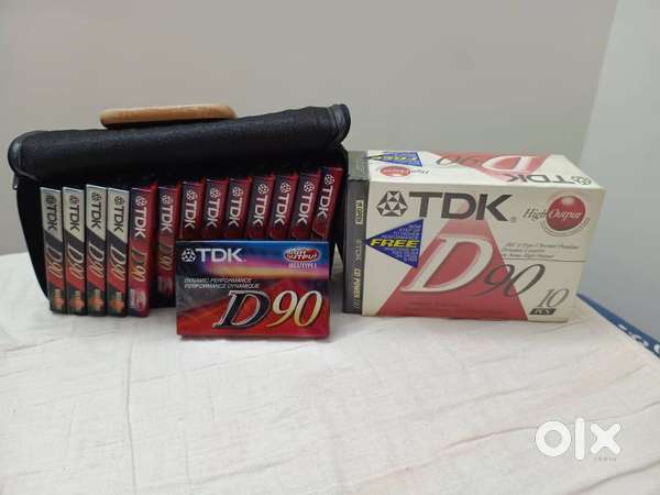 New/Blank TDK audio cassettes
