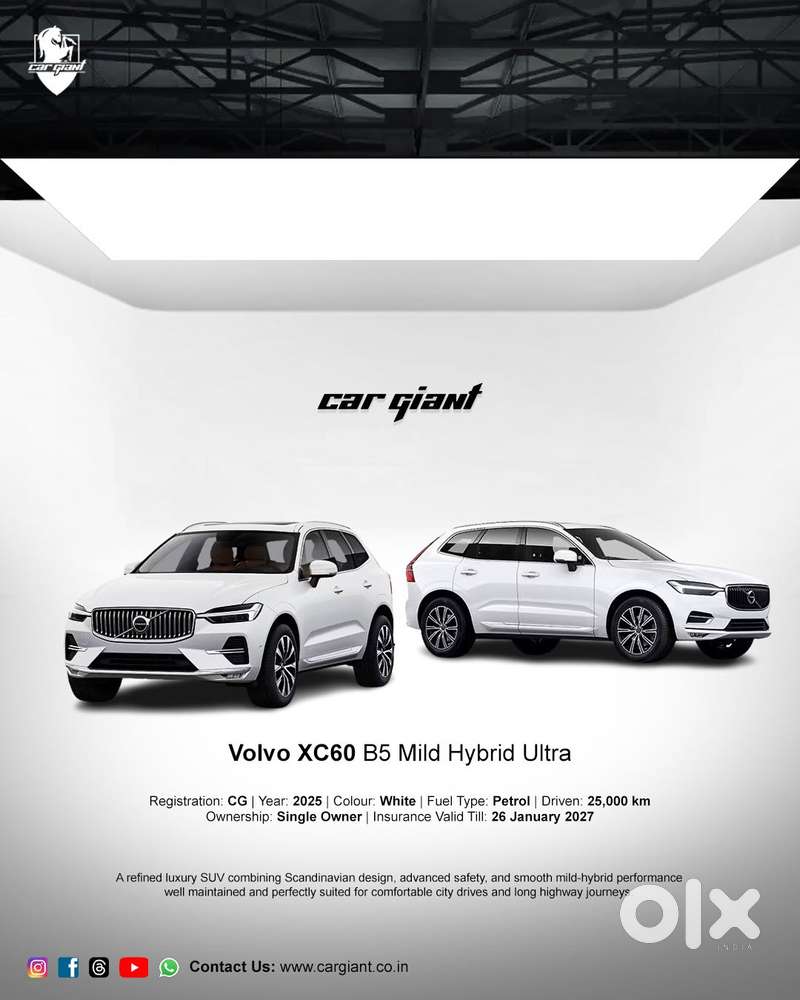 Volvo Xc60 2.0 B5 Ultimate, 2025, Petrol