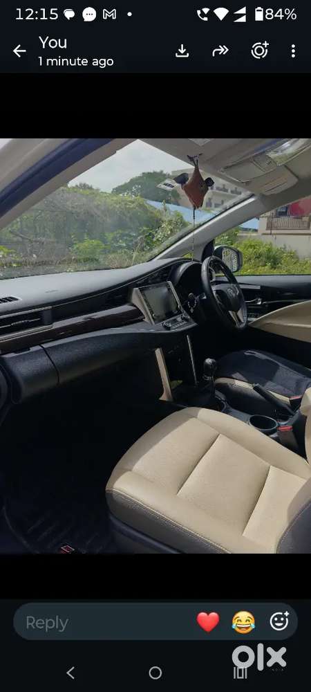 Toyota Innova Crysta 2022 with excellent condition