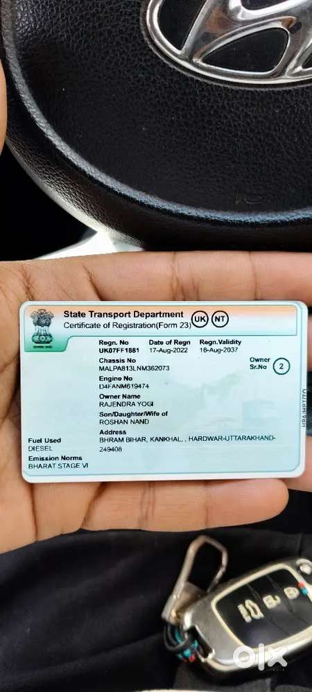 Hyundai Creta 2022 Diesel Manual