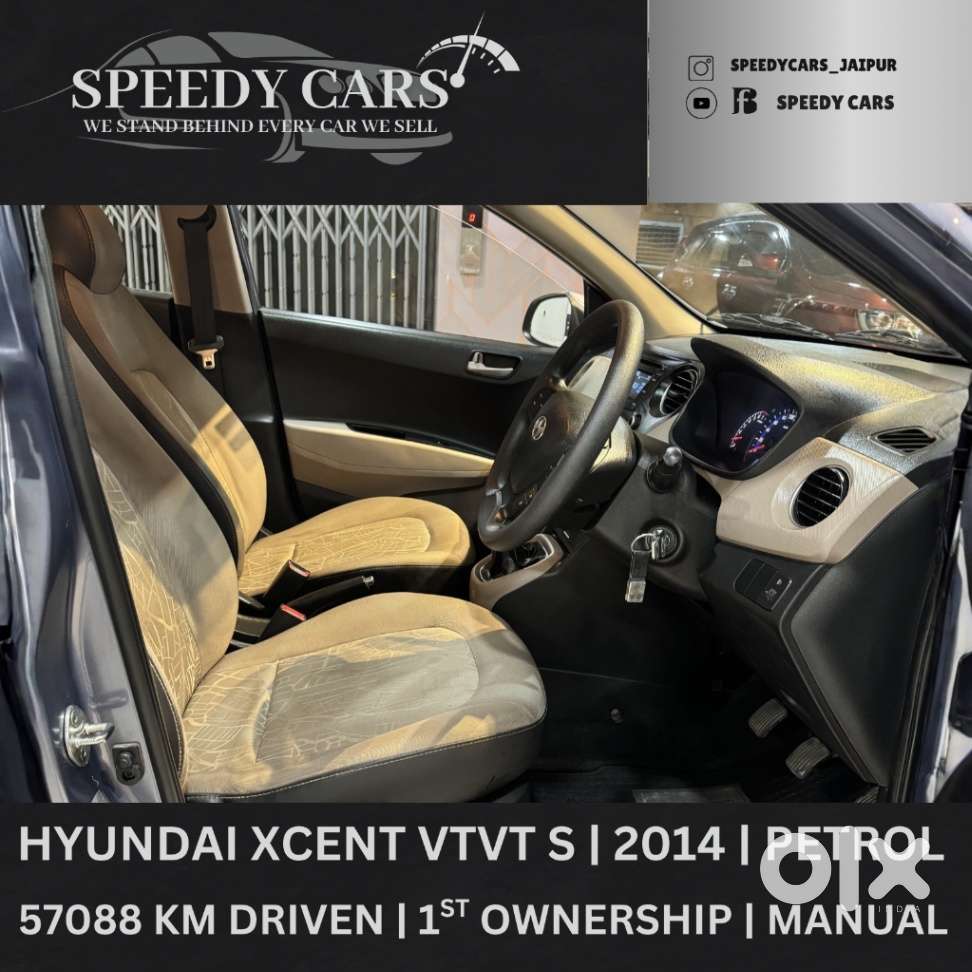 Hyundai Xcent 1.2 Vtvt S, 2014, Petrol