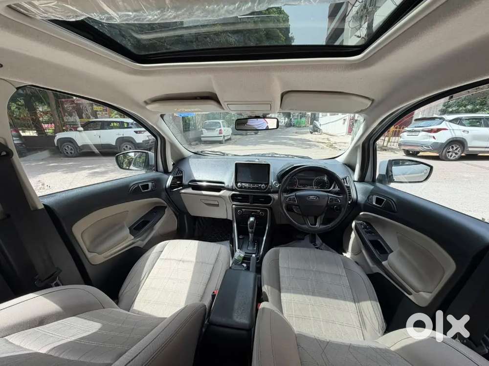 Eco Sport 1.5 Titanium Sunroof Petrol Automatic 1st Owner 680000 Km Or