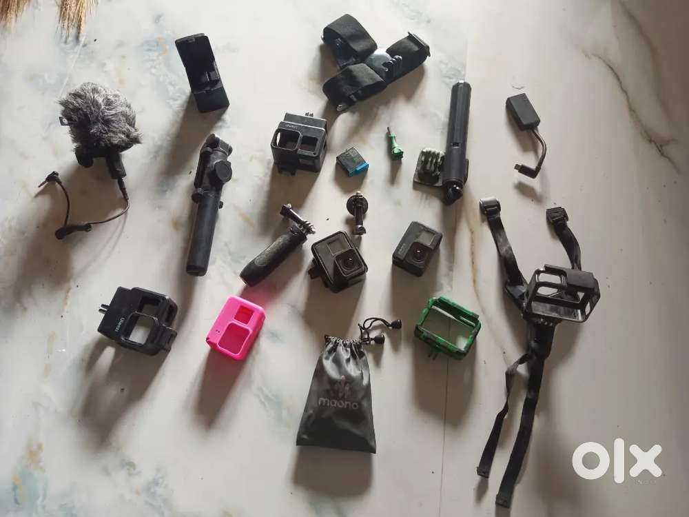 2 GO PRO CAMERA 2 MIC AND ALL OTHERS U CAN BUY