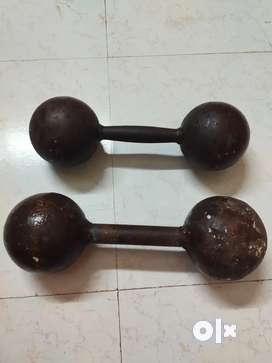 Iron dumbbells olx sale