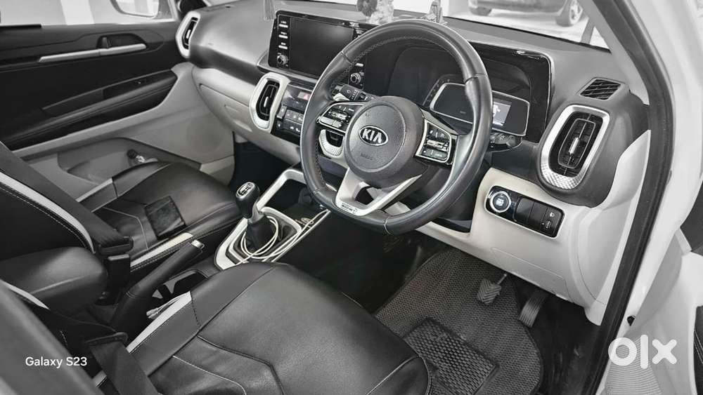 Kia Sonet Htx Plus Imt Petrol 2021 Model White Colour