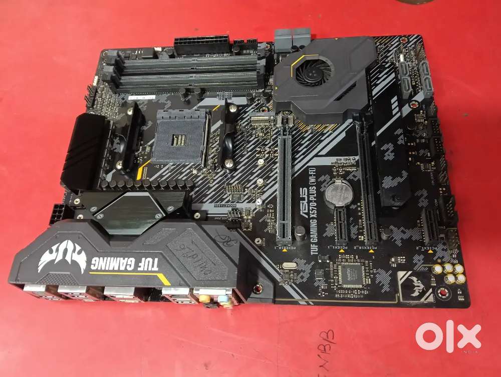 Asus yug gaming X570-PLUSb (wifi,) motherboard perfect working