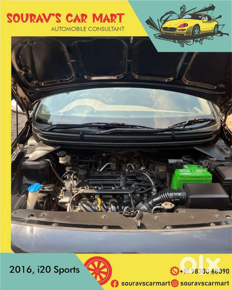 Hyundai Elite I20 Sportz (o) 1.2, 2016, Petrol