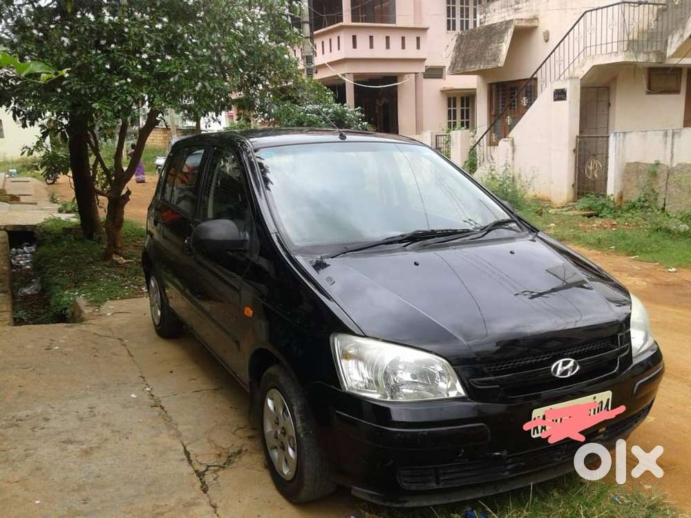 Black Getz Sporty Look, New Tyres And Beige Seat Covers