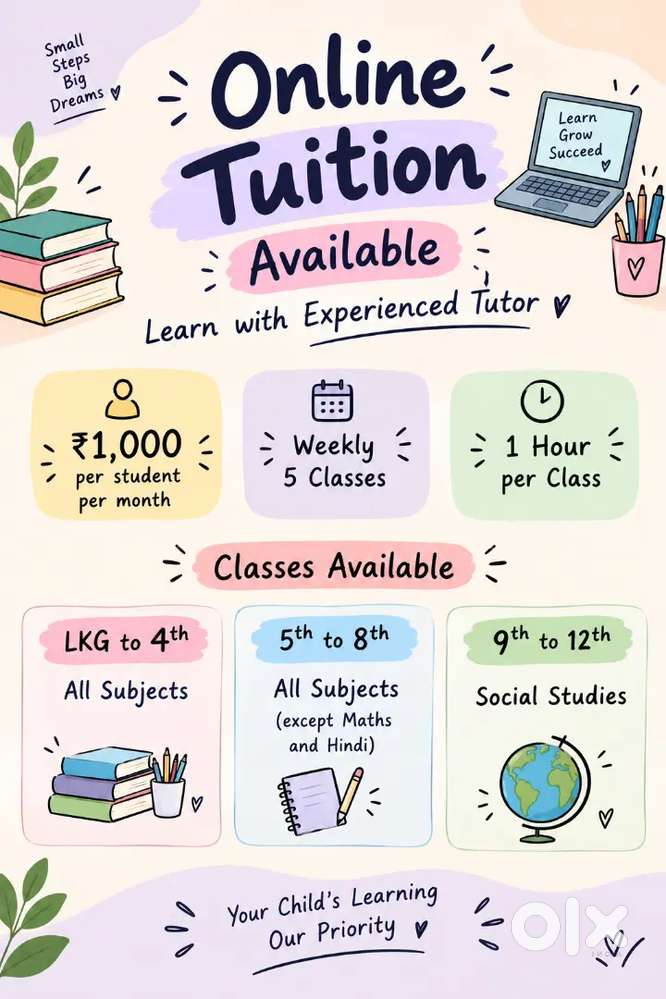 ONLINE HOME TUTOR