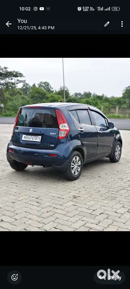 2nd Owner Maruti Ritz 2012 Diesel Manual