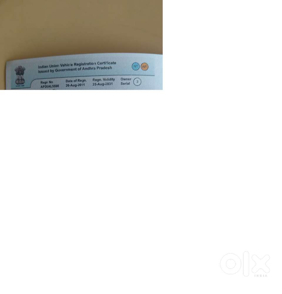 Maruti Suzuki Alto K10 Vxi (2011) Silver  Rc Valid Till Aug 2031