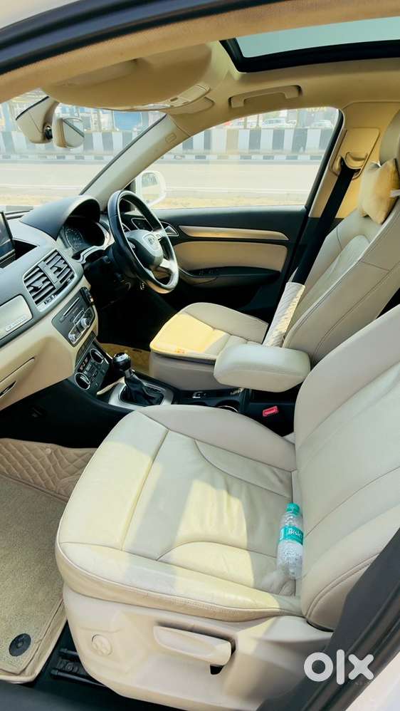 Audi Q3 2016 Diesel White Color 92000 Km Driven