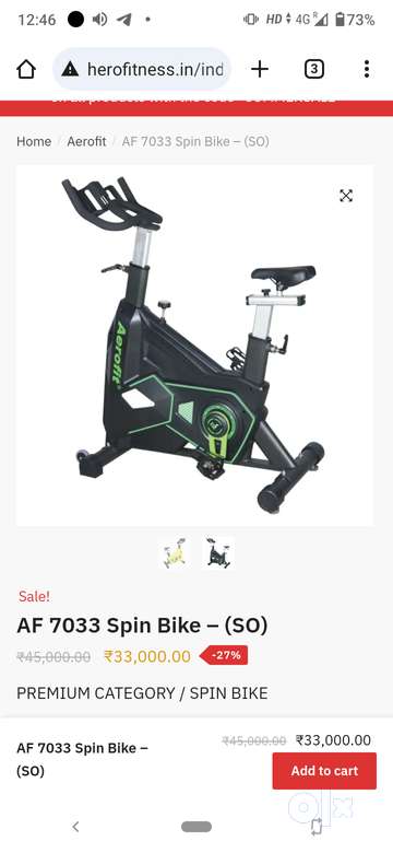 Aerofit Fitness Equipment Price 25000 Health Beauty 1788411896