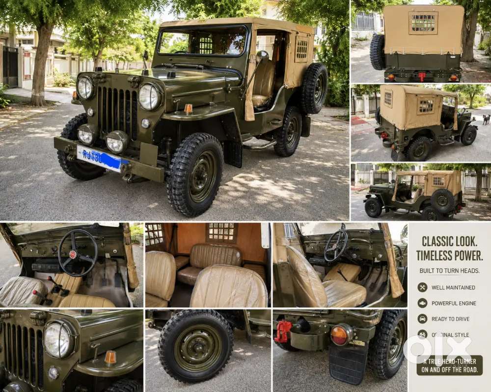 1992 Original Military Short Chassis Jeep