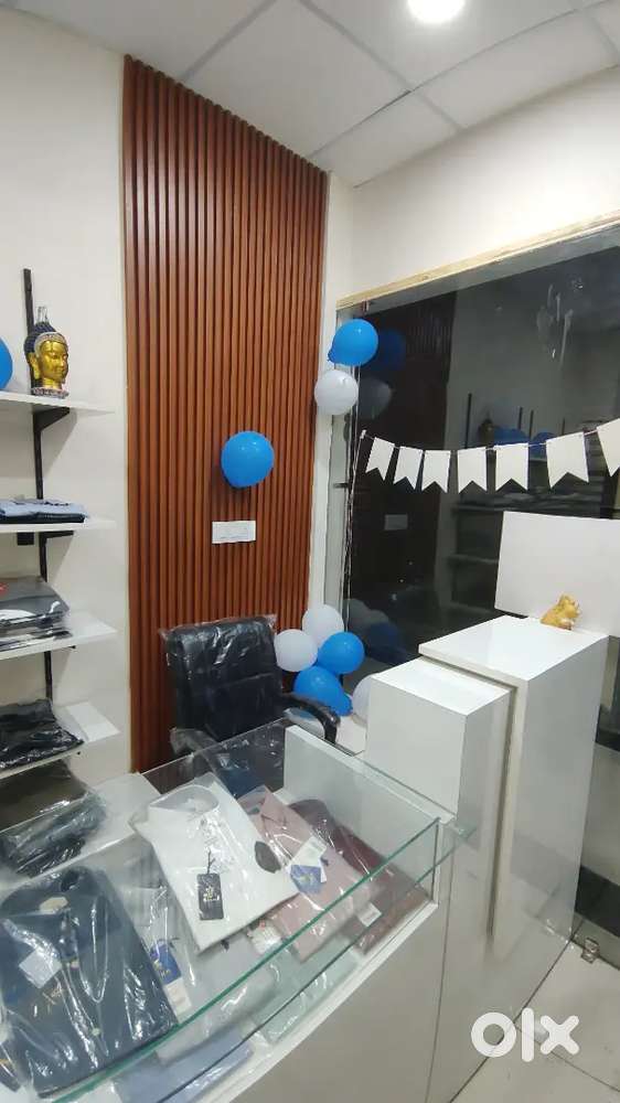 Sale Showroom racks and cash counter