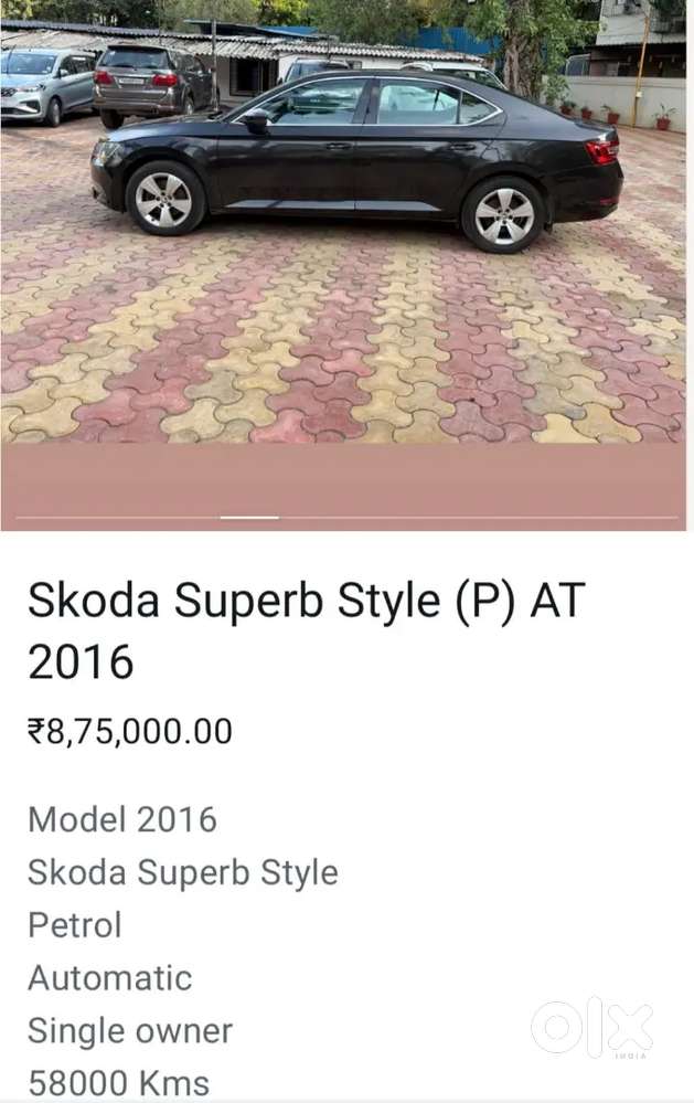 Skoda Superb 2016 Style