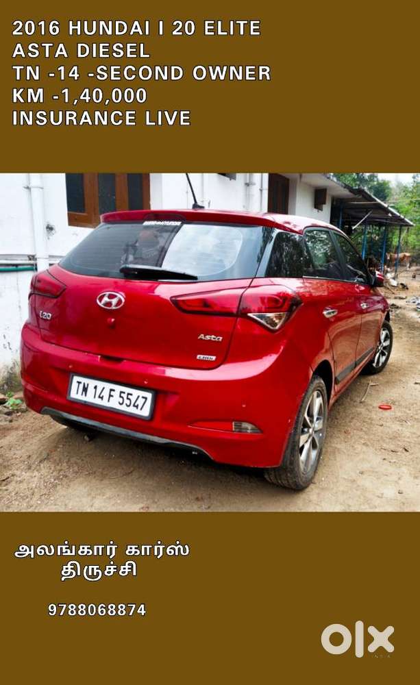 Hyundai I20 1.2 Asta, 2016, Diesel