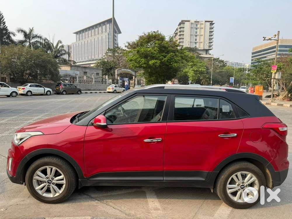 Hyundai Creta 2017 Petrol Well Maintained Red Passion Colour