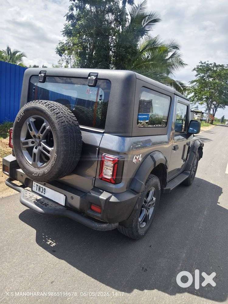 Mahindra Thar Lx Convertible Top Diesel At 4wd, 2022, Diesel