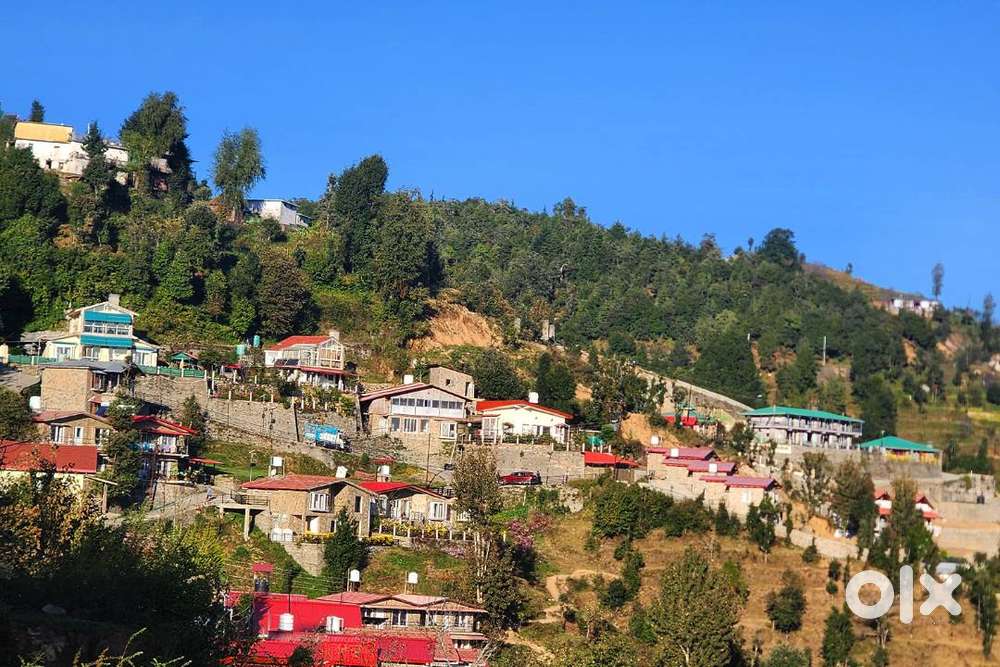 PLOTS AVALIABLE IN INDUS VALLEY mukteshwar nainital 4 side open plots