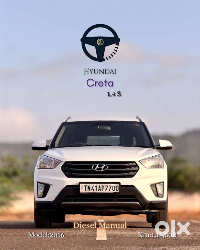 Hyundai Creta 1.4 S, 2016, Diesel