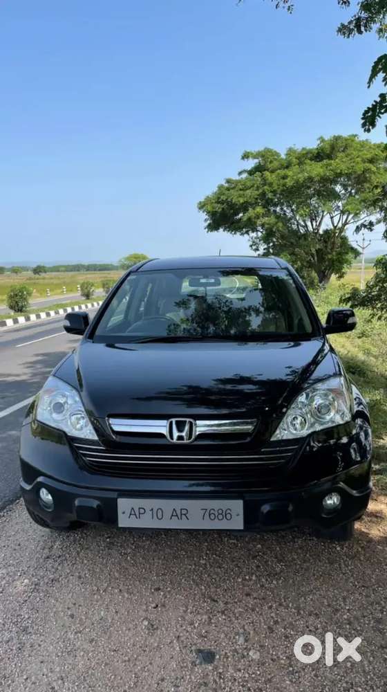 Black Honda Cr-v 2009 Petrol