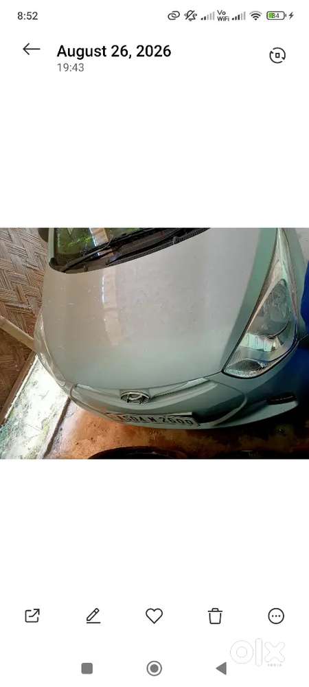 Hyundai Eon 2015 Petrol Manual Single Hand User