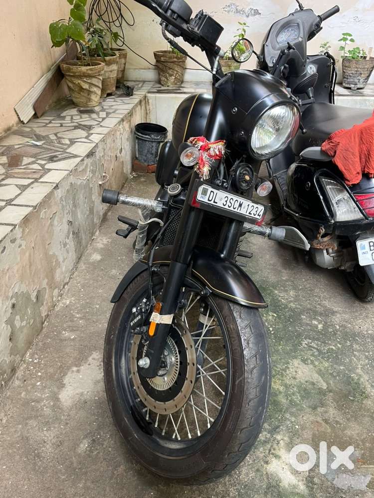 Jawa Perak Petrol Bike 2025 with special no.