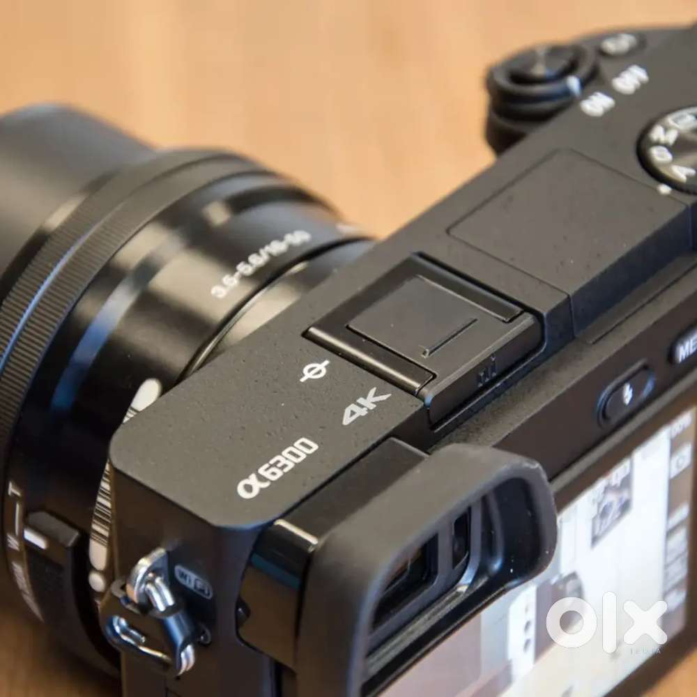 Sony Alpha A6300 Mirrorless Camera With 16-50mm Kit Lens