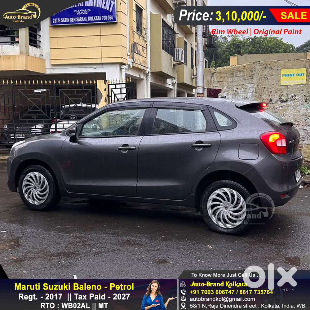 Maruti Suzuki Baleno 1.2 Delta, 2017, Petrol