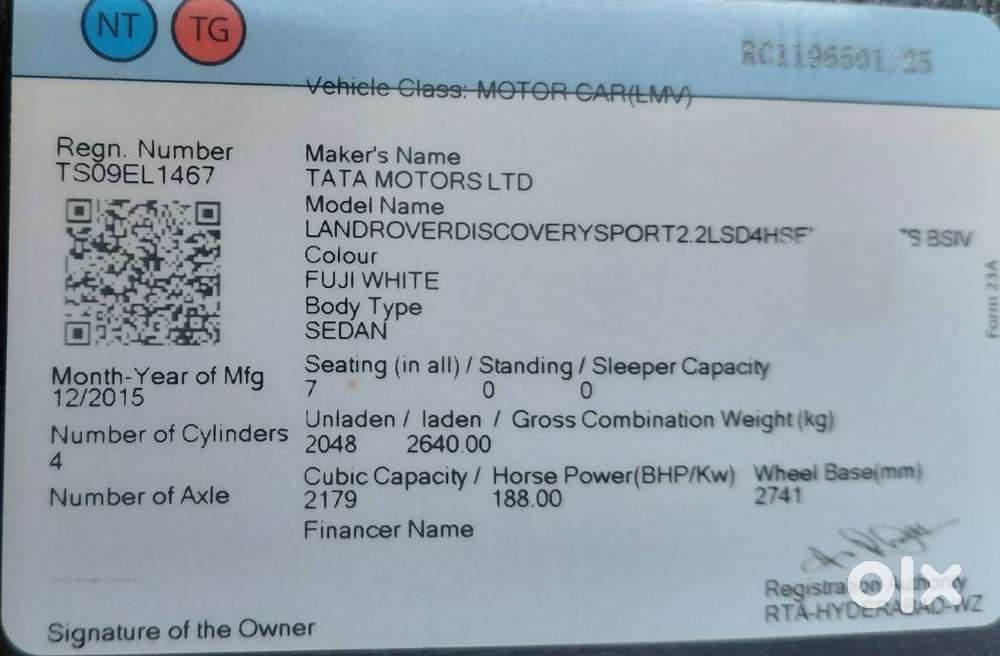 Land Rover Discovery Sport Td4 Hse 7s, 2015, Diesel